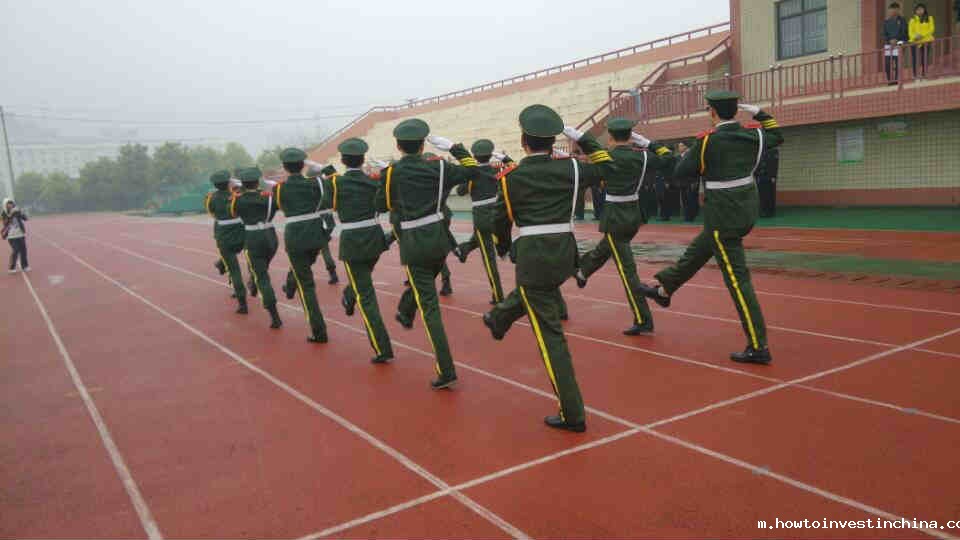 学院国旗队积极牵头开展在榕高校国旗队交流活动