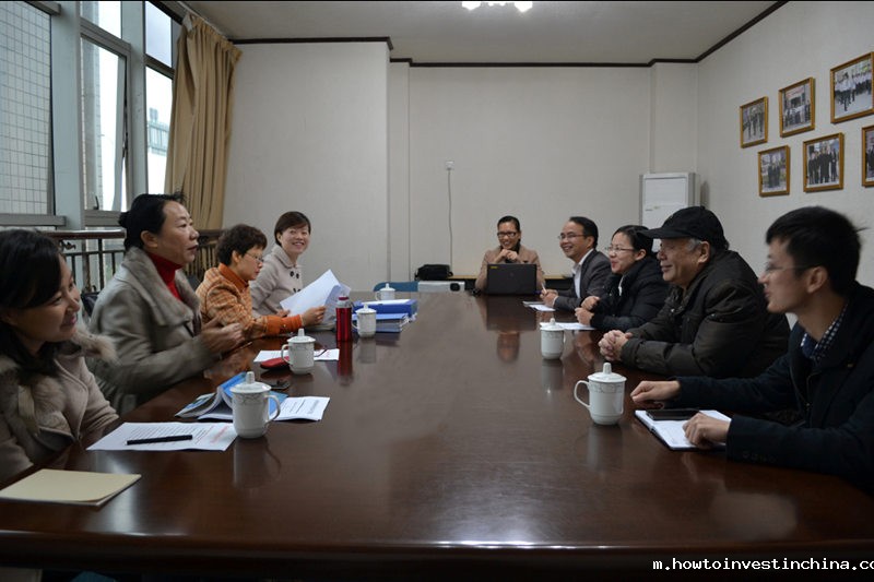 省教育厅朱敏处长来我院调研学籍学历管理工作