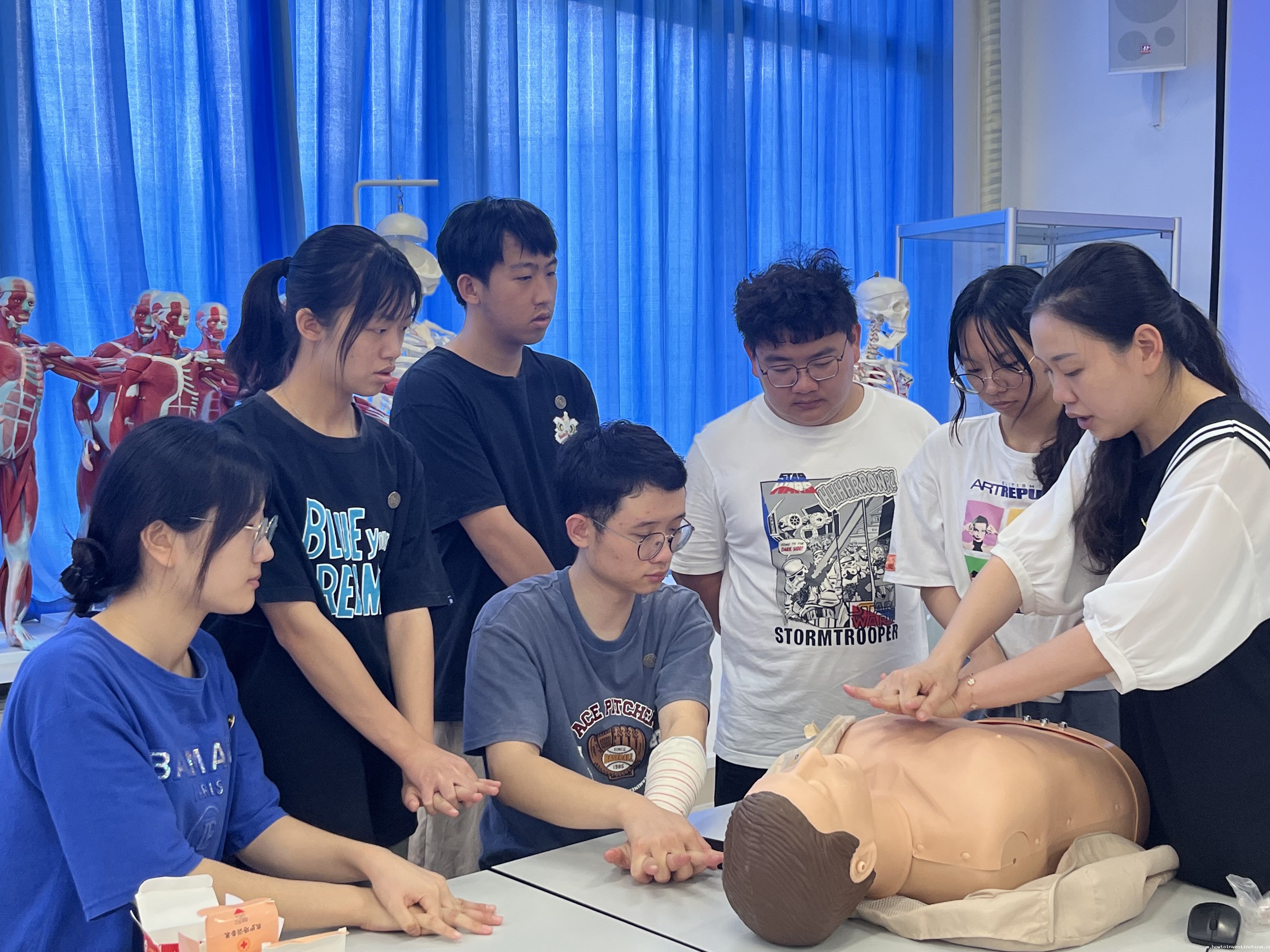 点点官方app下载入选第二批全国学校急救教育试点学校